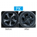 Car Wheel Stickers Rim Care Protector For Honda Civic 10th